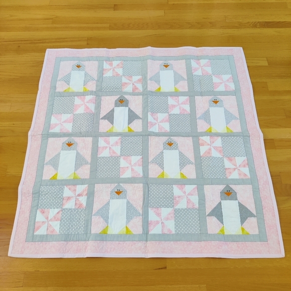 Other - Penguin Patchwork Quilt Wall Hanging